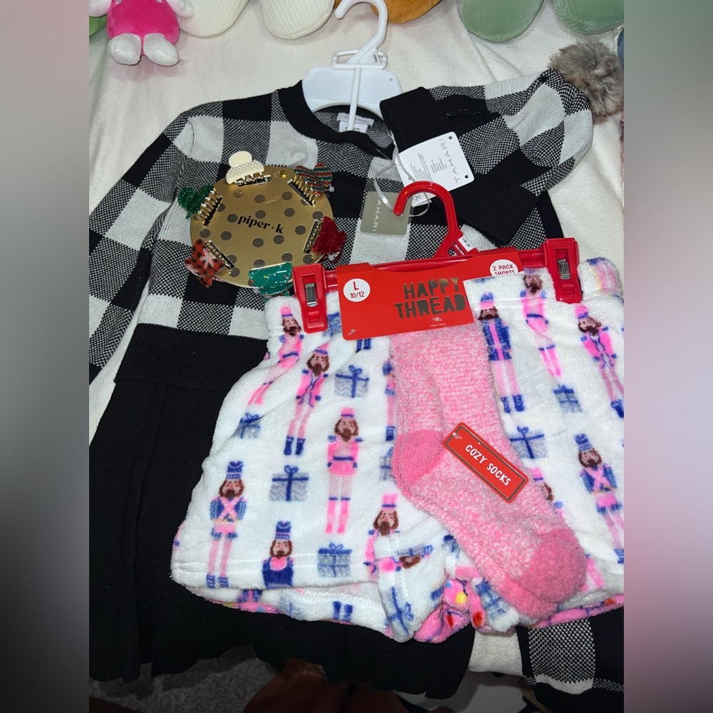 3 piece Girls 10/12 Christmas Bundle